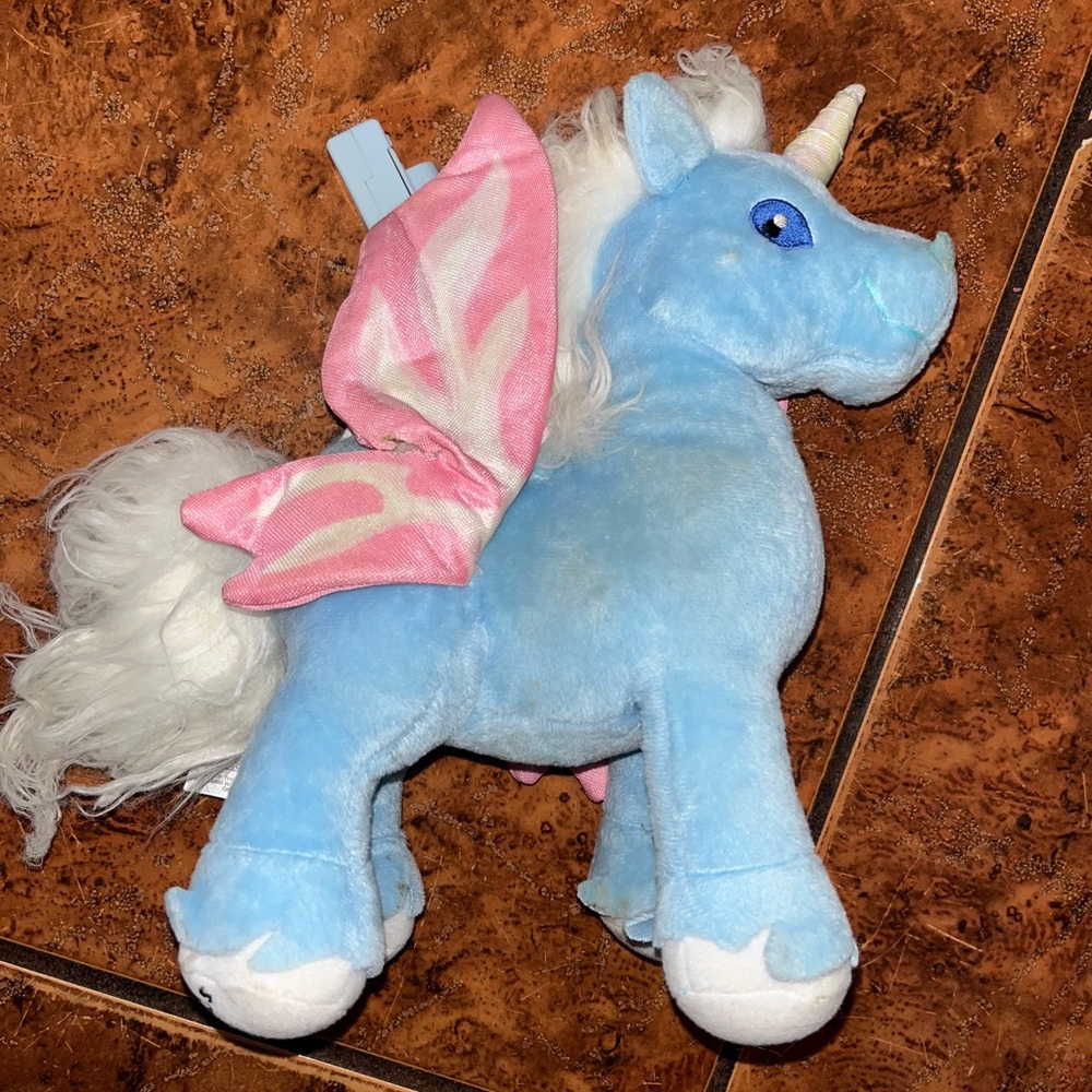 2003 NEOPETS--TALKING UNICORN PEGASUS ALICORN PLUSH